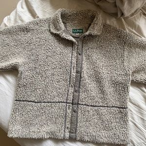 Vintage ll bean fleece L
